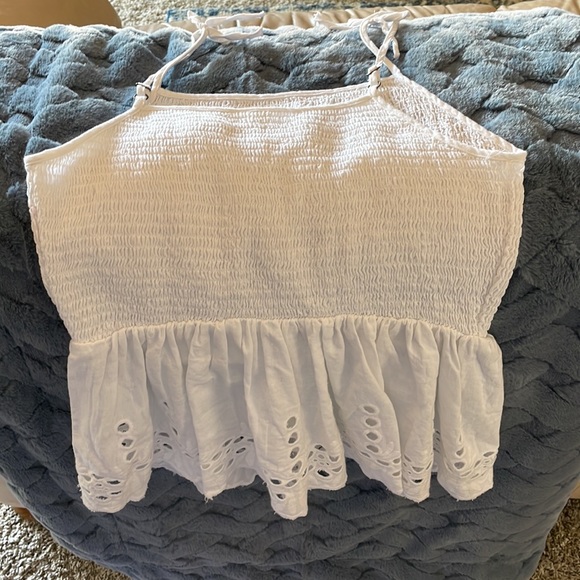 White Tube top w straps - Picture 2 of 3